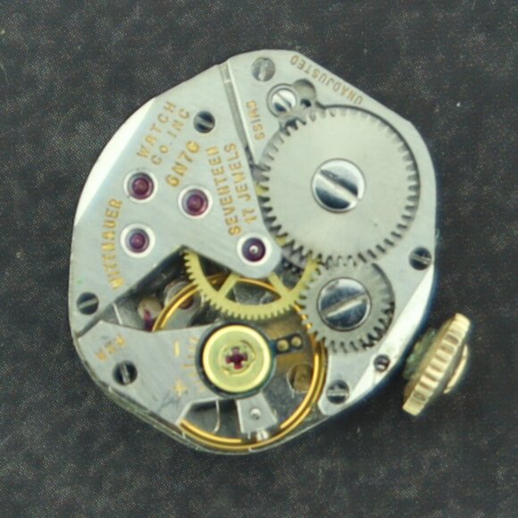 Vintage Wittnauer Ladies Mechanical Wristwatch 6N76 10k RGP w Sunburst Dial main image 4